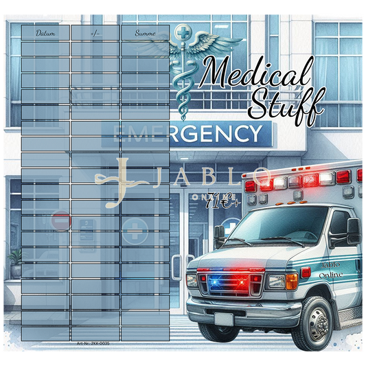 Medical Stuff 71€+ - 2er Klappkarte