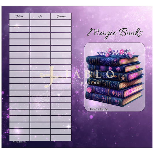 Magic Books - 2er Klappkarte