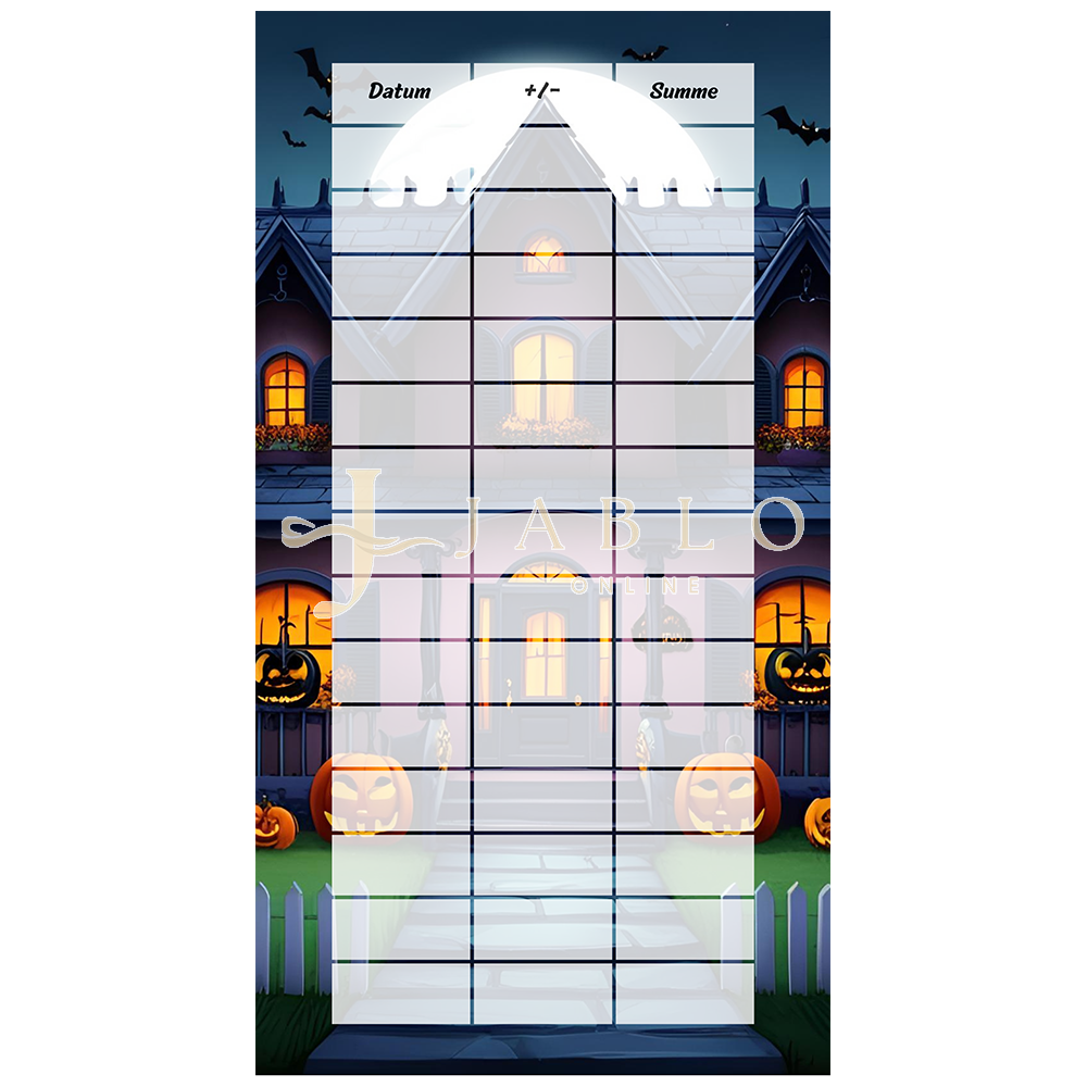 Budgeting & Cats - Happy Catoween 175€ - 3er Klappkarte