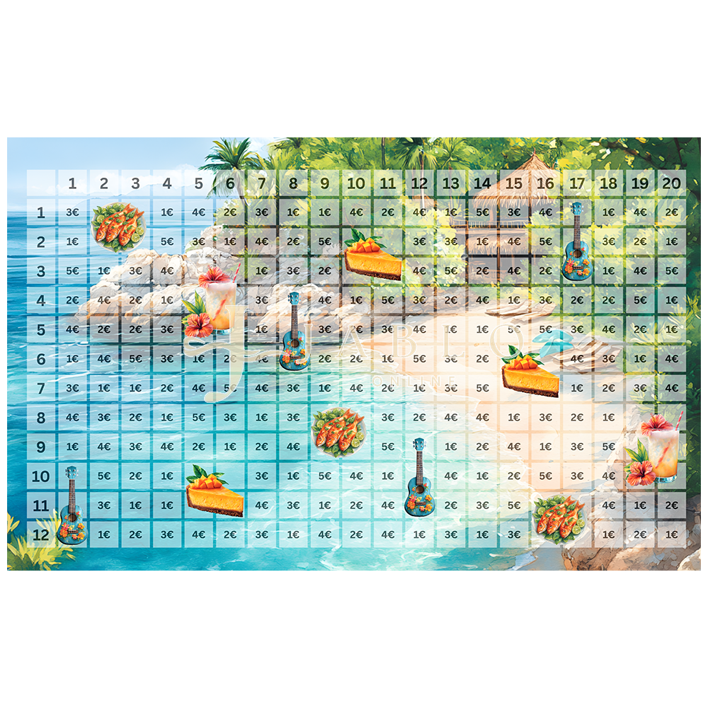 Budgeting & Cats - XL Bingo Urlaub 520€+ - 3er Klappkarte
