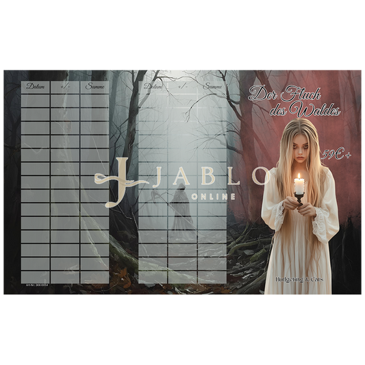 Budgeting & Cats - Der Fluch des Waldes 59€+ - 3er Klappkarte