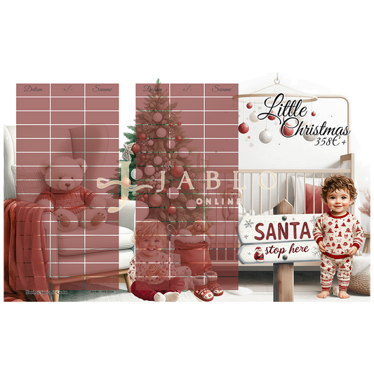 Budgeting & Cats - Little Christmas - 358€+ - 3er Klappkarte