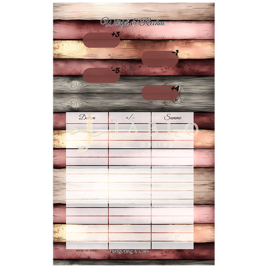 Budgeting & Cats - Cat Love 28€+ - Einheftchallenge