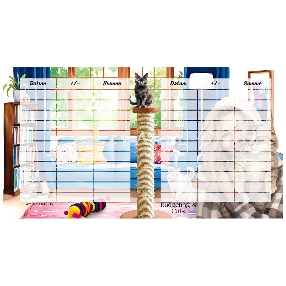 Budgeting & Cats - Alles für die Katz 160€+ - einfache Challenge