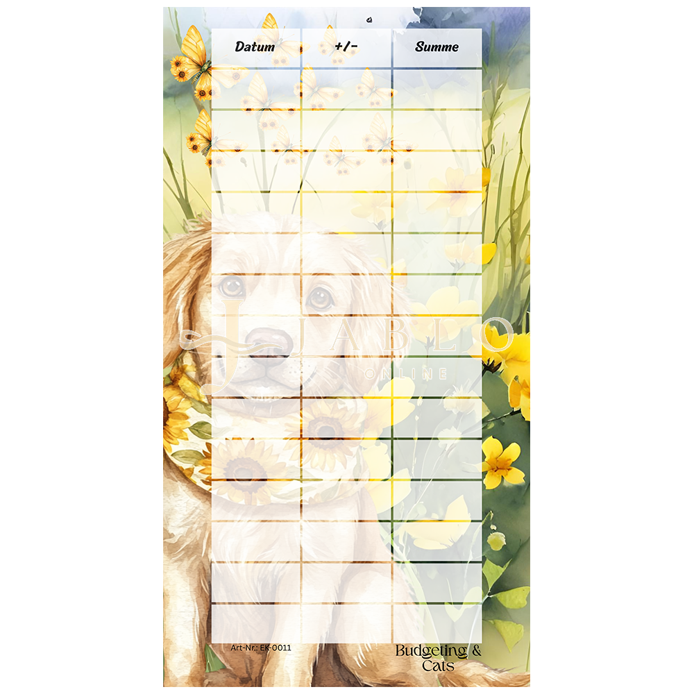 Budgeting & Cats - Sunny 72€+ - einfache Challenge
