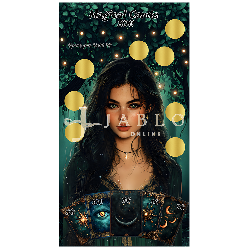 Budgeting & Cats - Magical Cards 80€ - einfache Challenge