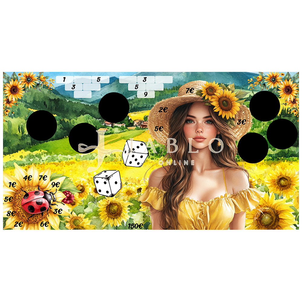 Budgeting & Cats - Sunflower Set 372€+