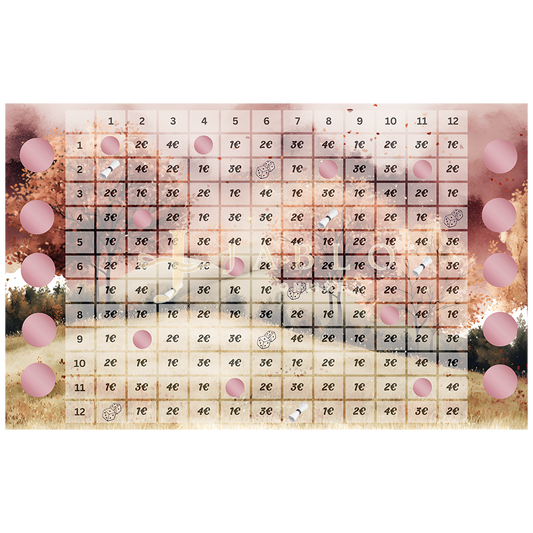 Budgeting & Cats - Herbst Bingo 298€+ - 3er Klappkarte