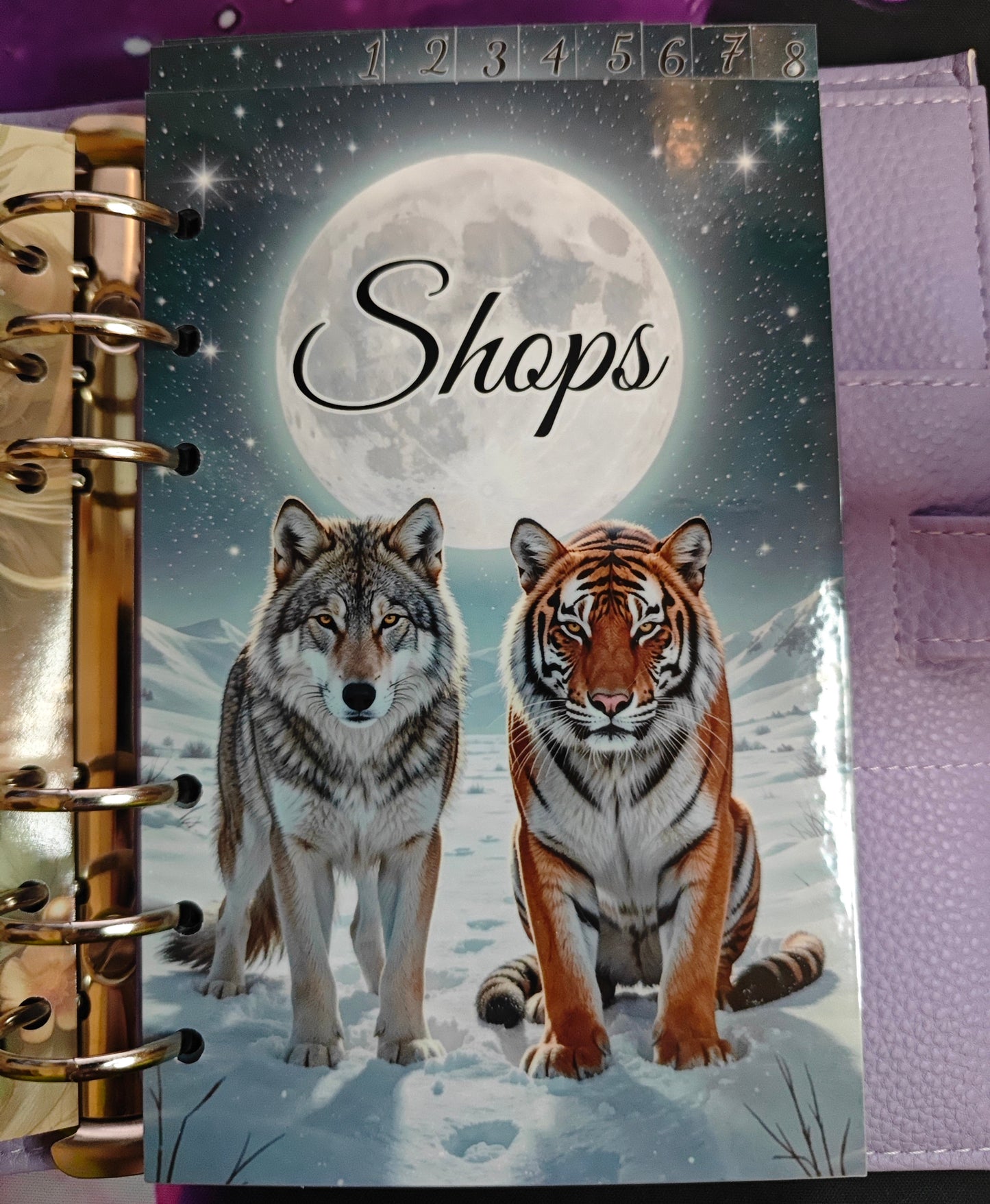 6er/8er Wolf & Tiger Register