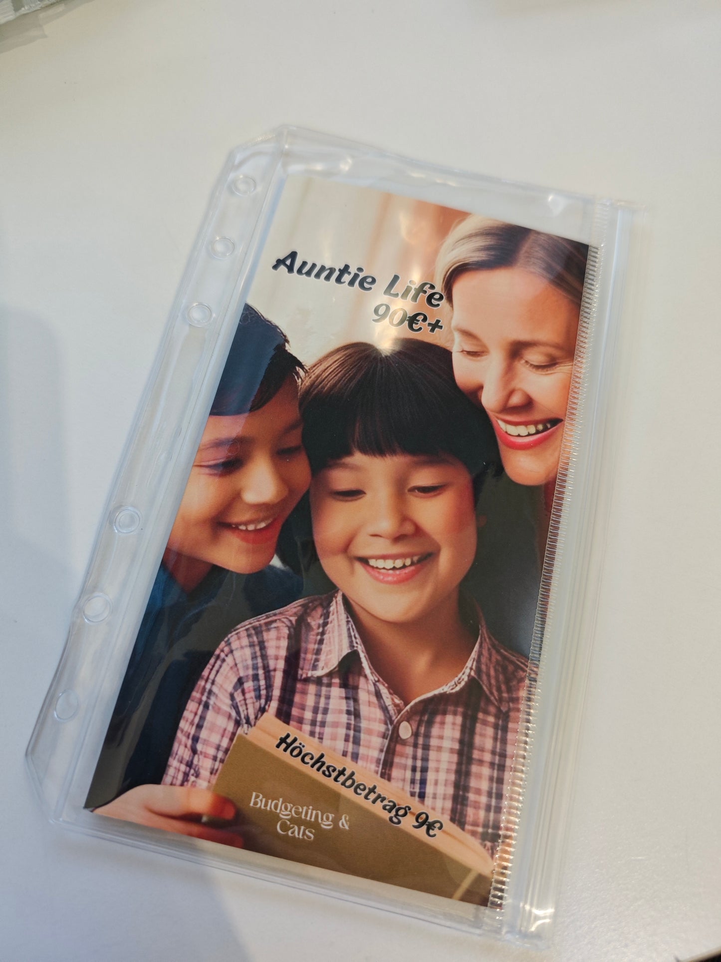 Budgeting & Cats - Druckverschluss Hüllen für A6 Binder