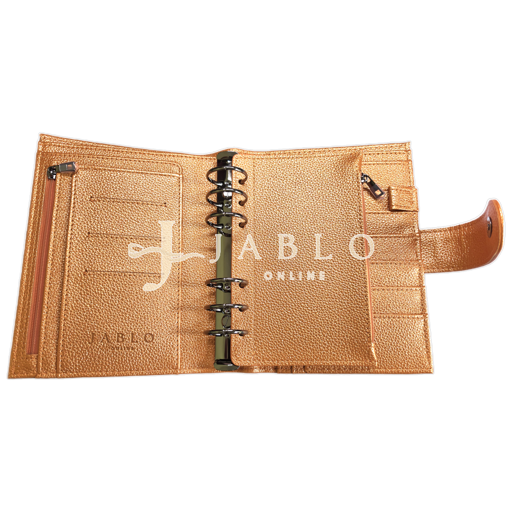 Deluxe Binder A6, glänzend schwarze Hardware