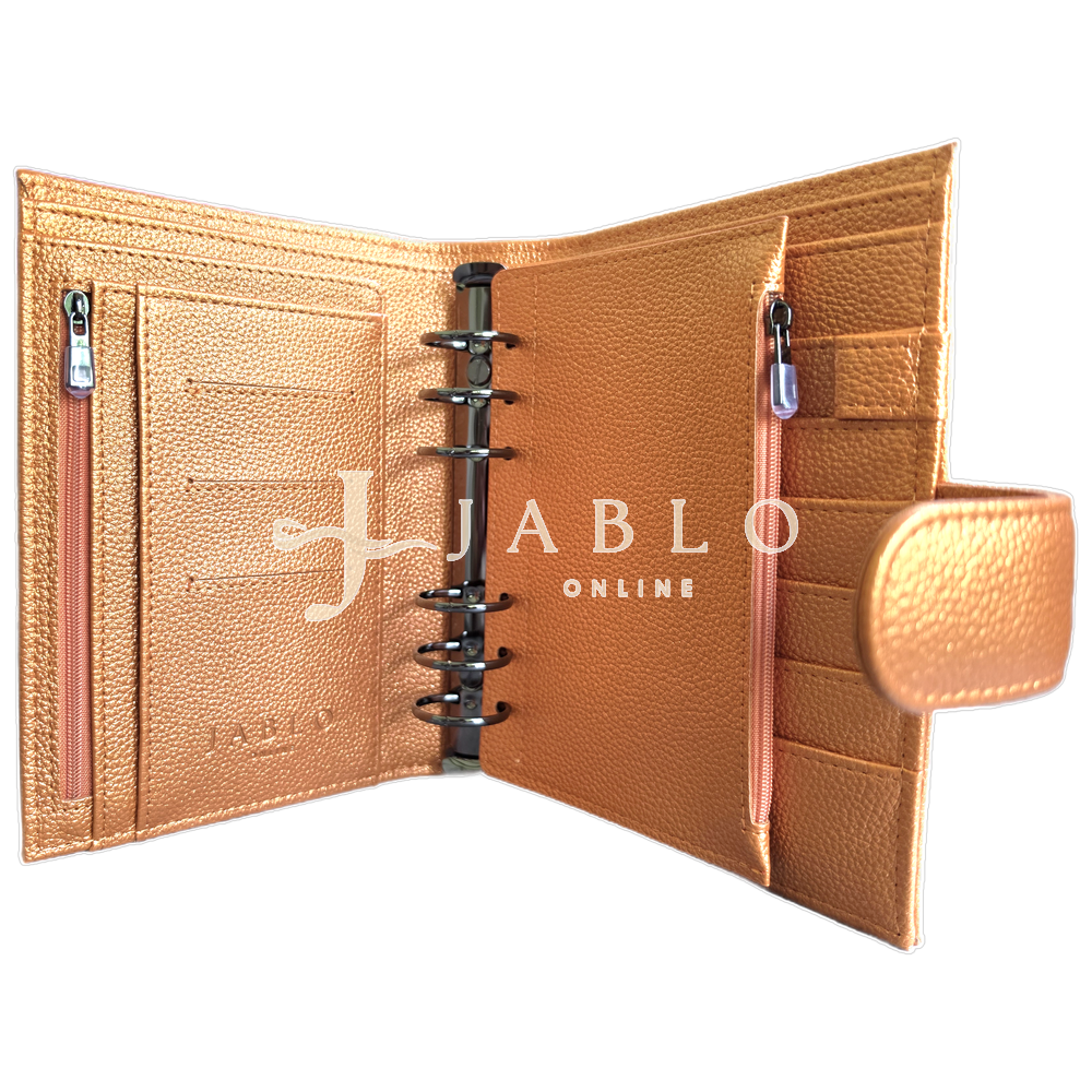 Deluxe Binder A6, glänzend schwarze Hardware