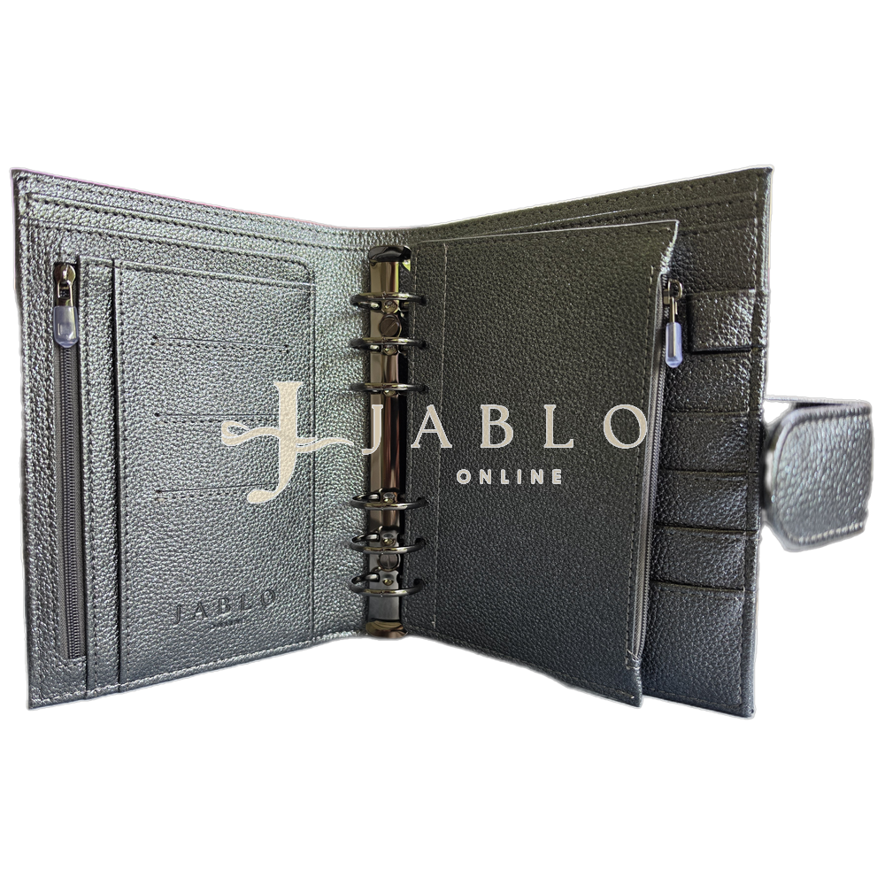 Deluxe Binder A6, glänzend schwarze Hardware