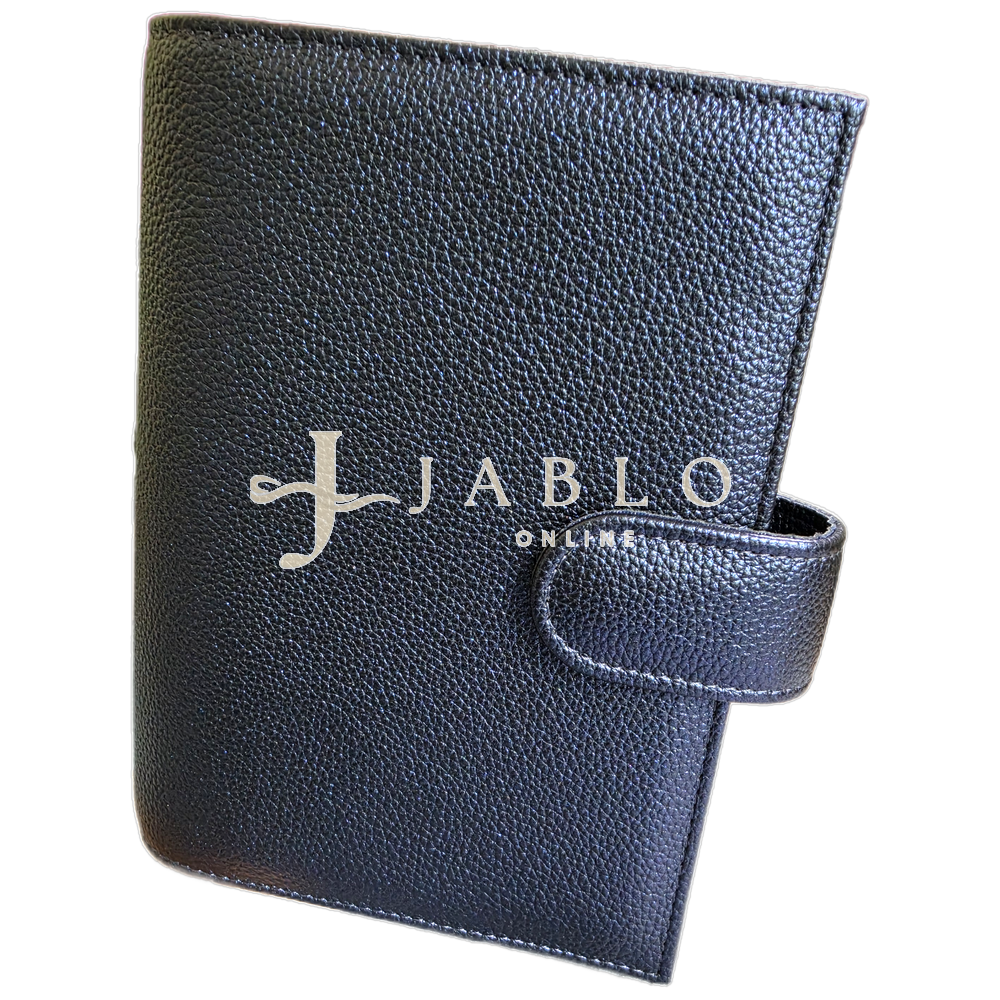 Deluxe Binder A6, glänzend schwarze Hardware