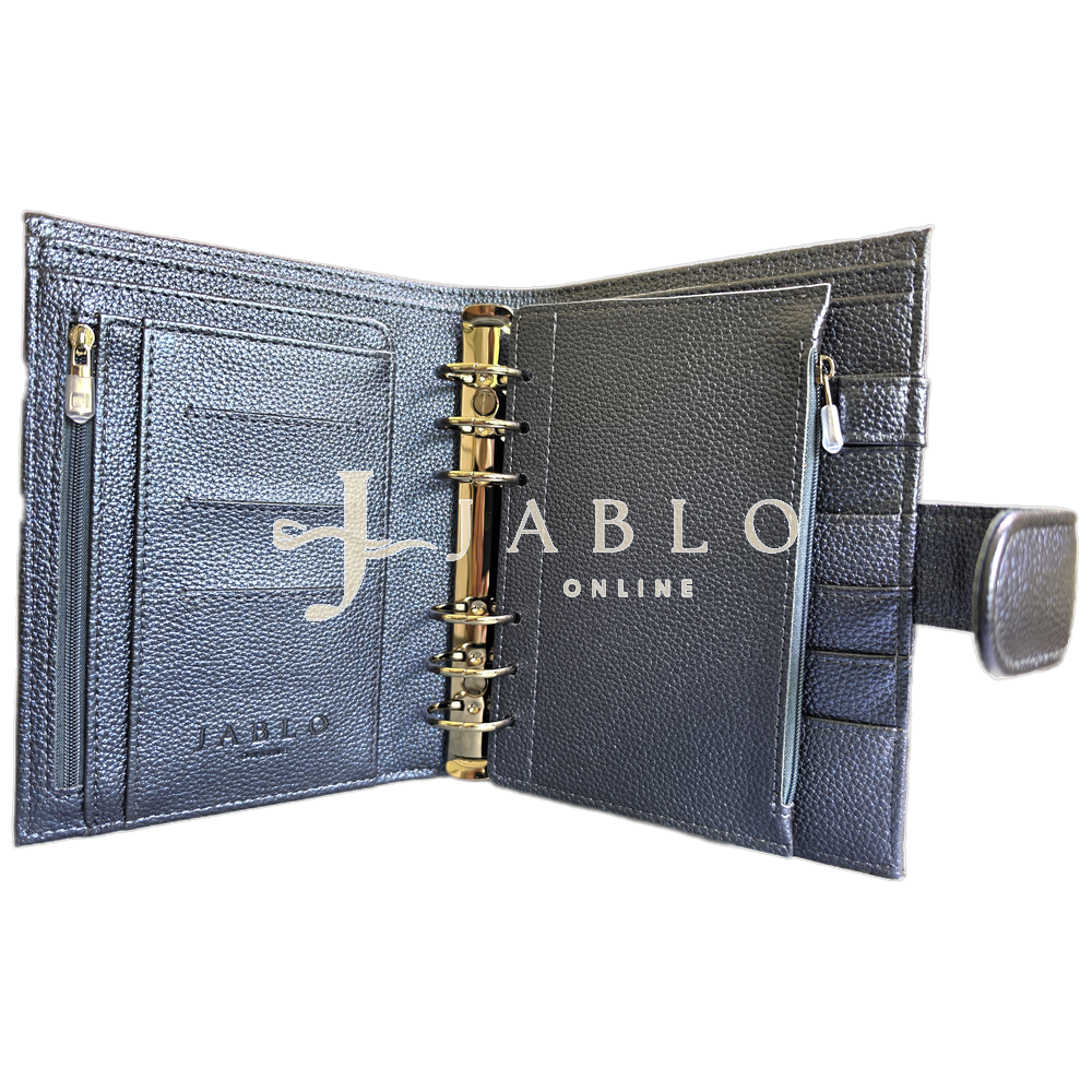 Deluxe Binder A6, glänzend schwarze Hardware