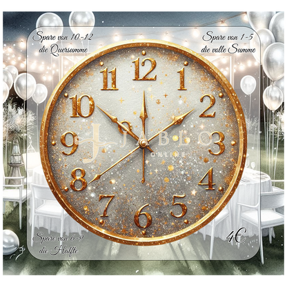 Budgeting & Cats - Zeit ist Gold wert 40€ - 2er Klappkarte