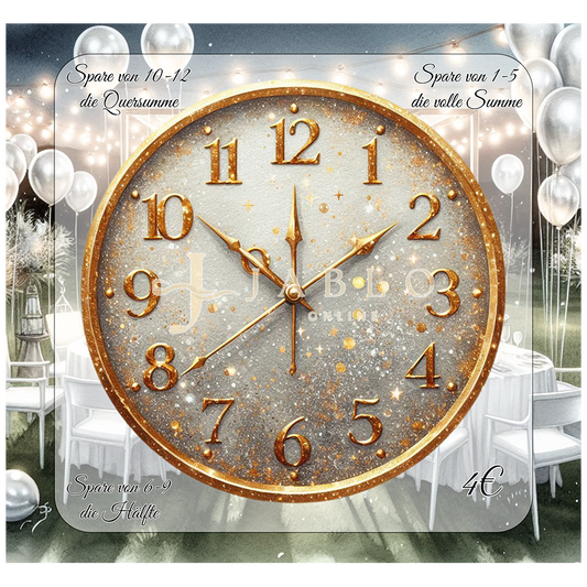 Budgeting & Cats - Zeit ist Gold wert 40€ - 2er Klappkarte