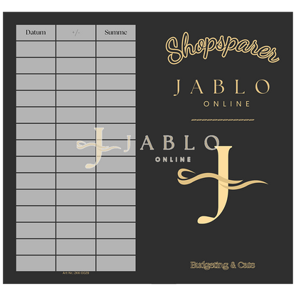 Budgeting & Cats - Shopsparer 54€+ - 2er Klappkarte