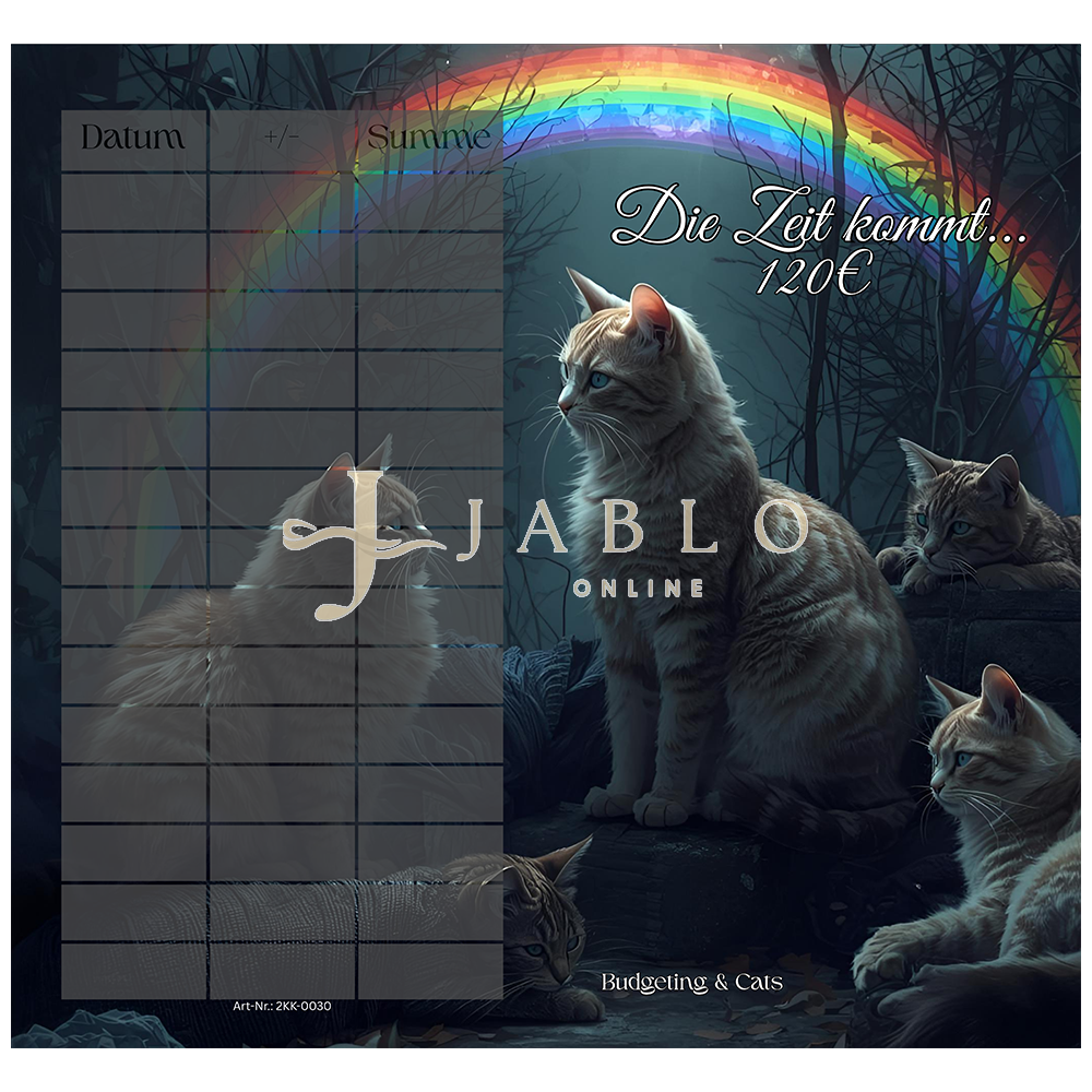 Budgeting & Cats - Die Zeit kommt... (Katze) 120€