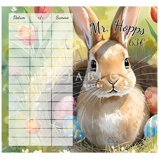 Mr. Hopps 63€ - 2er Klappkarte