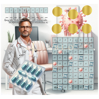 Gesundheit ist das höchste Gut 219€+ - 2er Klappkarte