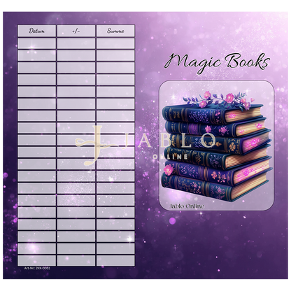 Magic Books - 2er Klappkarte