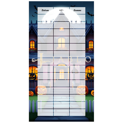 Budgeting & Cats - Happy Catoween 175€ - 3er Klappkarte