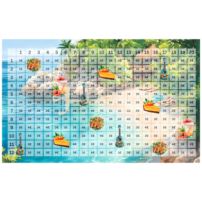 Budgeting & Cats - XL Bingo Urlaub 520€+ - 3er Klappkarte