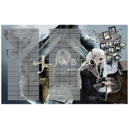 Budgeting & Cats - Der Klang der Dunkelheit 95€ - 3er Klappkarte