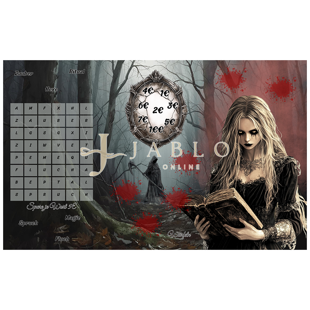 Budgeting & Cats - Der Fluch des Waldes 59€+ - 3er Klappkarte