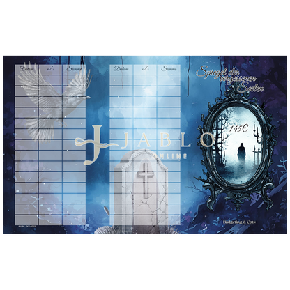 Budgeting & Cats - Spiegel der vergessenen Seelen 145€ - 3er Klappkarte