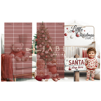 Budgeting & Cats - Little Christmas - 358€+ - 3er Klappkarte