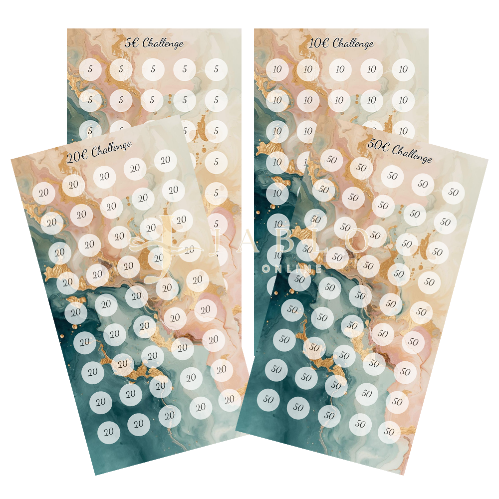 5, 10, 20 & 50€ Challenge - einfache Challenge