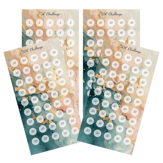 5, 10, 20 & 50€ Challenge - einfache Challenge