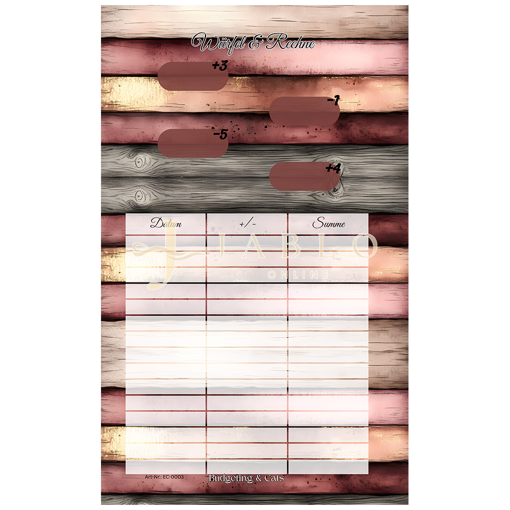 Budgeting & Cats - Cat Love 28€+ - Einheftchallenge