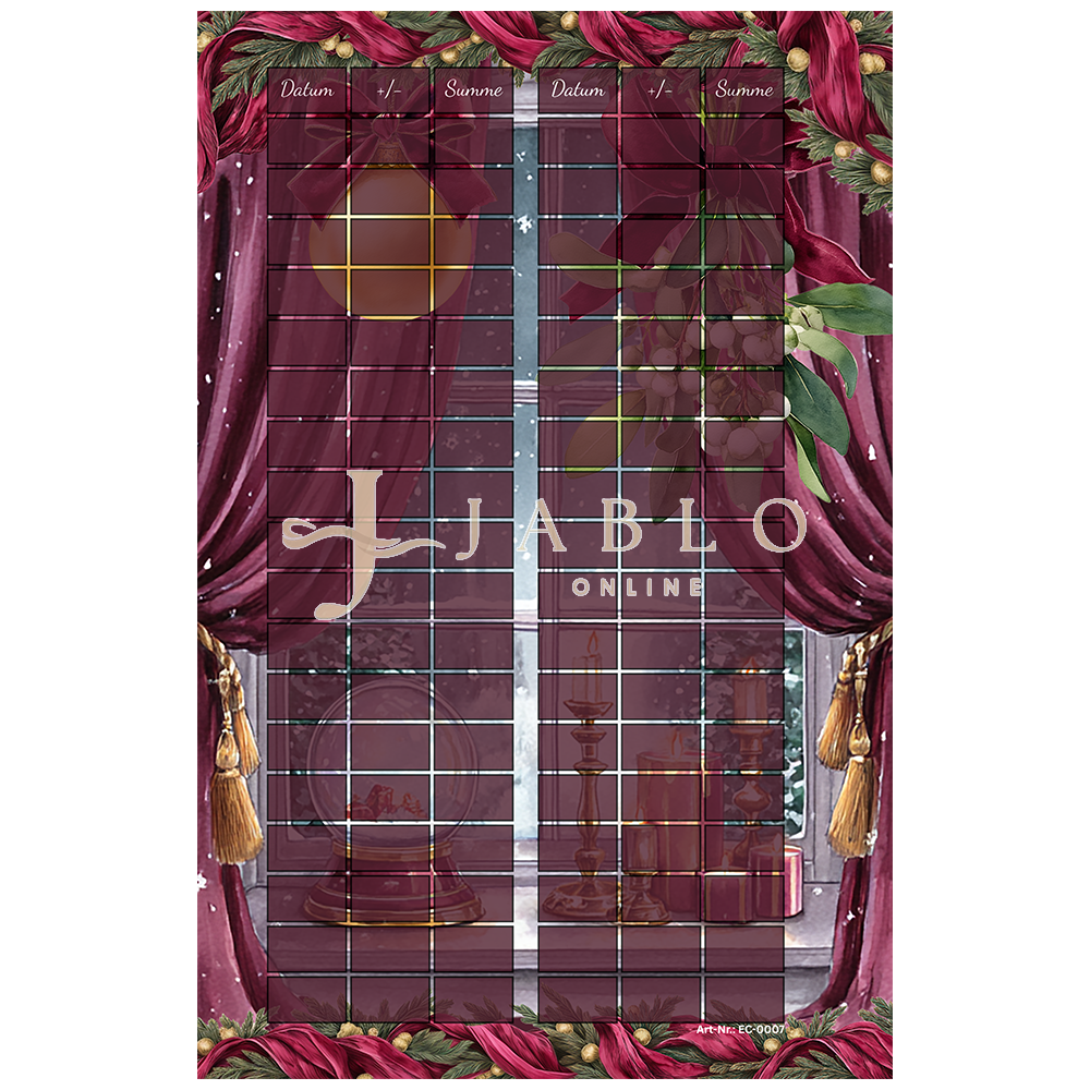 Adventskalender Sparer 100€+ - Einheftchallenge