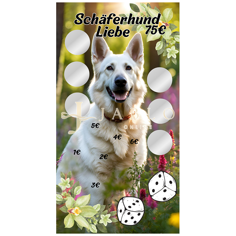 Budgeting & Cats - Schäferhund Liebe 75€ - einfache Challenge