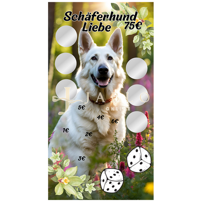 Budgeting & Cats - Schäferhund Liebe 75€ - einfache Challenge