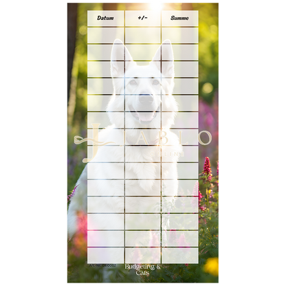 Budgeting & Cats - Schäferhund Liebe 75€ - einfache Challenge