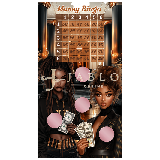 Budgeting & Cats - Money Bingo 150€ - einfache Challenge