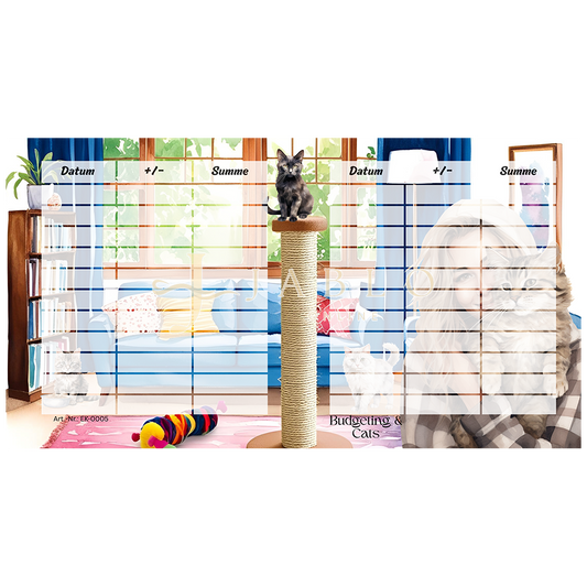 Budgeting & Cats - Alles für die Katz 160€+ - einfache Challenge