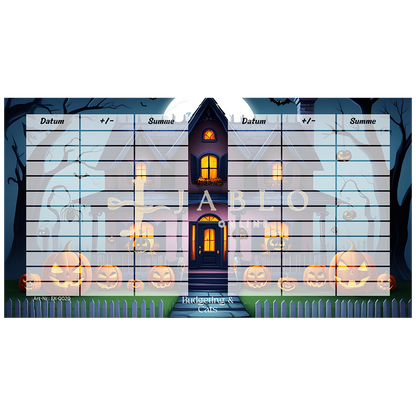 Budgeting & Cats - Catoween Rubbeln 60€ - einfache Challenge