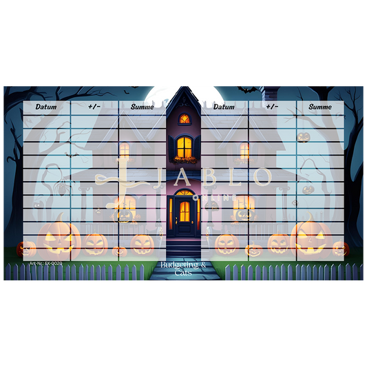 Budgeting & Cats - Catoween Rubbeln 60€ - einfache Challenge