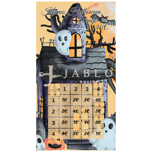 Budgeting & Cats - Kleines Halloween Bingo 40€ - einfache Challenge