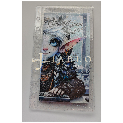 Clear Zipless GLITZER Hüllen für A6 & A7  Binder