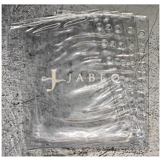 Budgeting & Cats - Clear Zipless Hüllen für A6 & A7  Binder