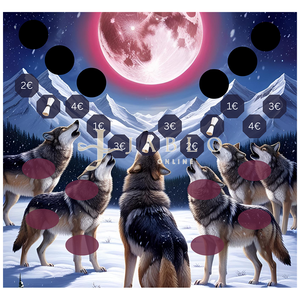Budgeting & Cats - Blutmond 44€+ - 2er Klappkarte