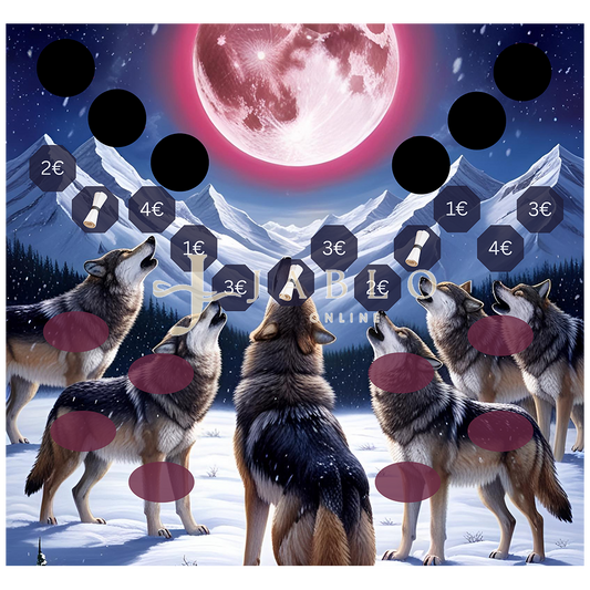 Budgeting & Cats - Blutmond 44€+ - 2er Klappkarte