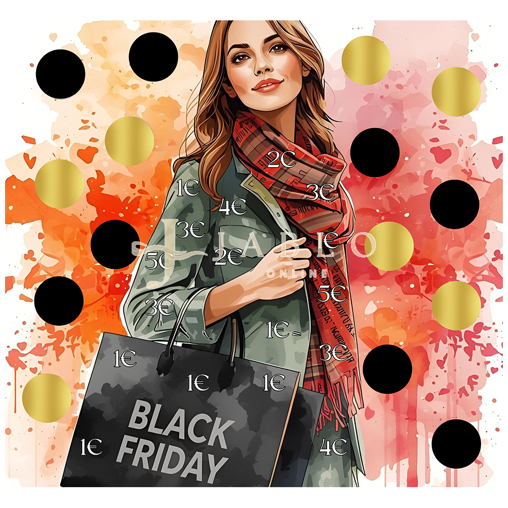 Budgeting & Cats - Black Friday 85€ - 2er Klappkarte