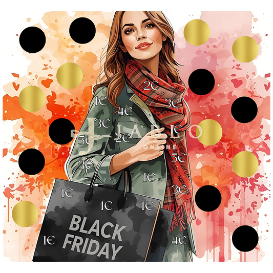 Budgeting & Cats - Black Friday 85€ - 2er Klappkarte